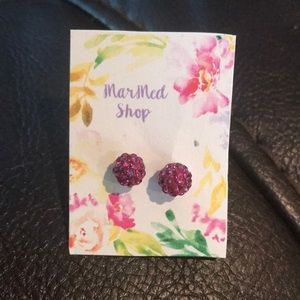 Double sided ball Earrings